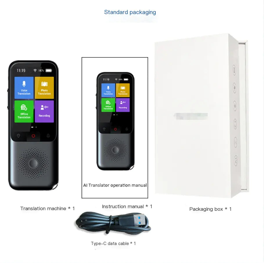 Smart Handheld Voice Translator with Multi-Language Support