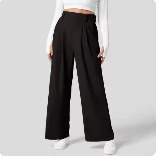 Chic Comfort Pocket Trousers