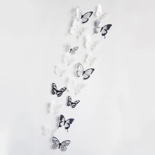 3D Crystal Butterfly Wall Sticker for Home Decor